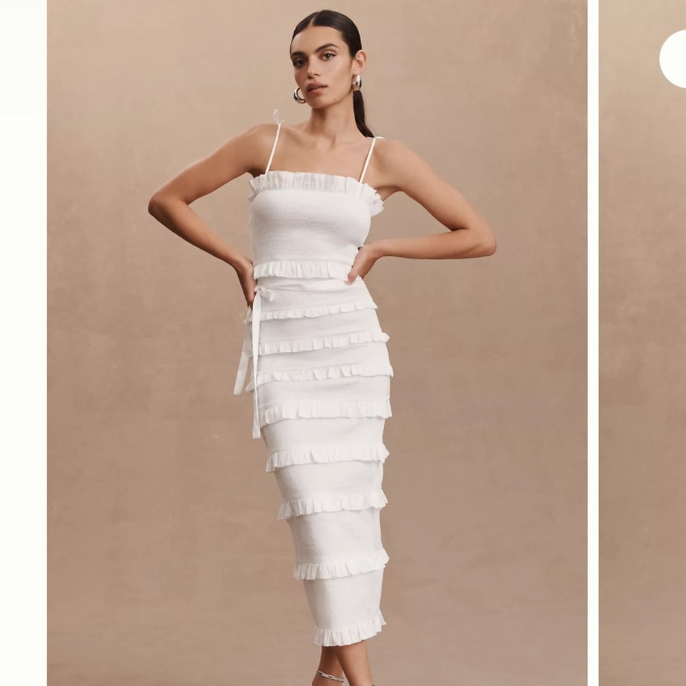 V Chapman Lily dress in white (6)
